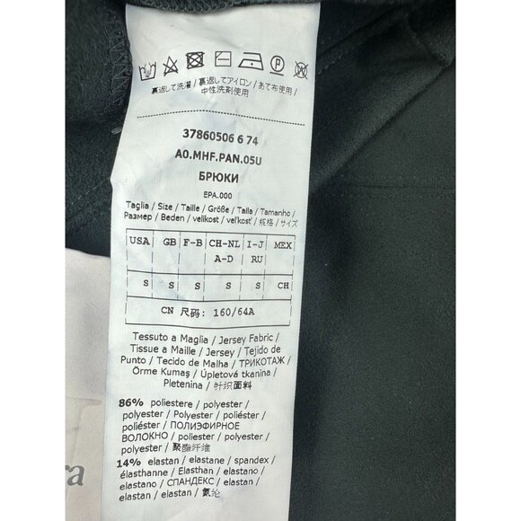 NWT  Max Mara Leisure Green Faux Suede Pull On Pant Size Small - Picture 6 of 9